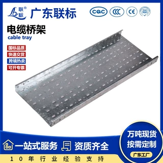 厂家直供冲孔钢制桥架镀锌线槽盒梯式防火托盘式槽式多孔电缆桥架