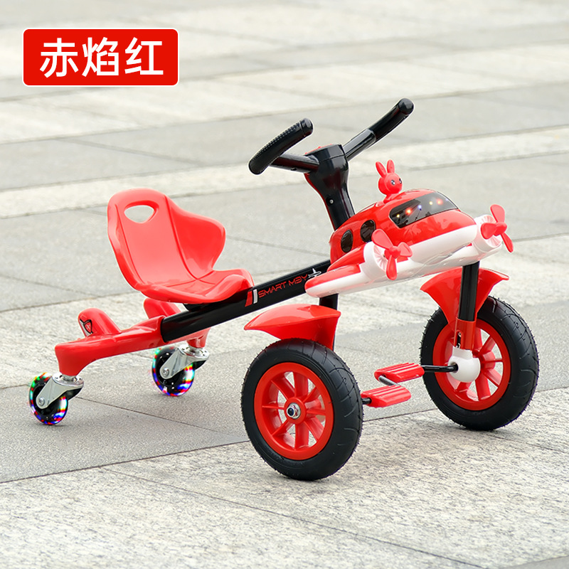 Coche de deriva, avión, bicicleta de cuatro ruedas para niños, kart, coche de juguete para bebés para hombres y mujeres, coche de deriva para montar Sam