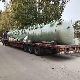 玻璃钢一体化污水处理设备农村生活污水罐体一体化污水处理设备