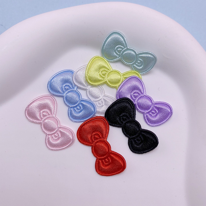 Ultrasonic Embossed Accessories, Bow, Greeting Card Decorative Flower Accessories, One-Word, Eight-Character Bow, Dot