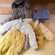 巴拉巴拉 儿童羽绒服  湖州织里童装 日韩系女童男童外套加厚