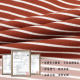 32 PCs Polyester Cotton Striped Sweat Fabric Thickened Yarn-dyed Fashion Brand Horizontal Striped Fish Scale Terry Sweat Men's Clothing Fabric
