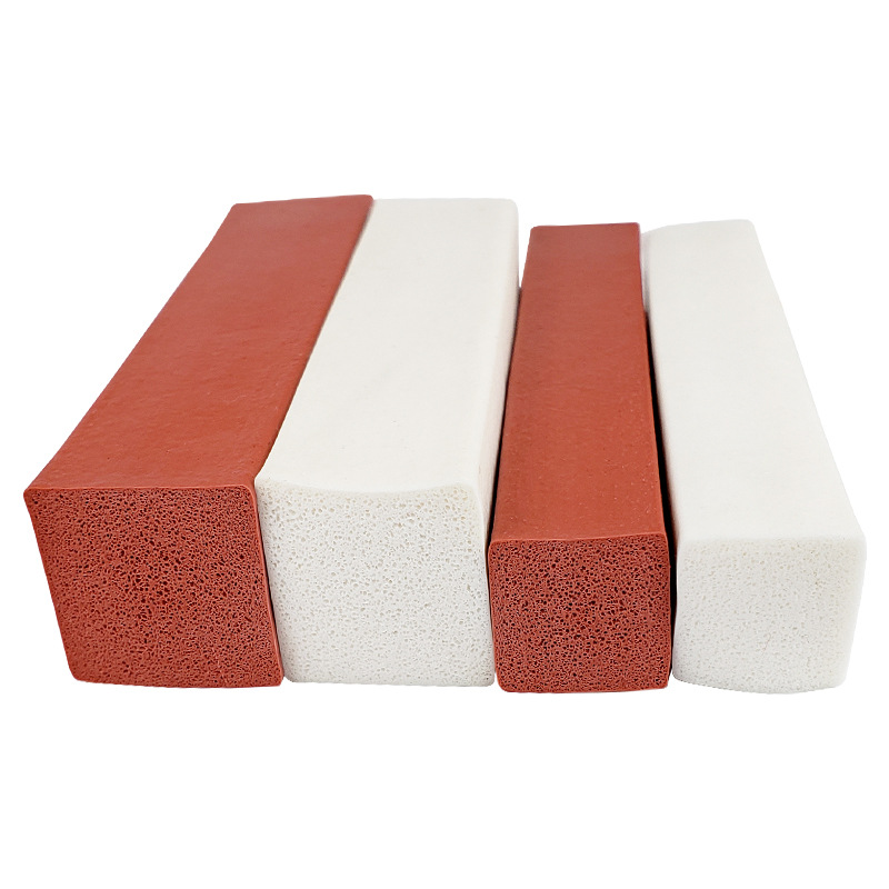 Tanque de espuma de silicona Tanque de esponja de goma de silicona suave resistente a altas temperaturas Horno mecánico Placa de espuma del horno Tanque cuadrado Tanque plano