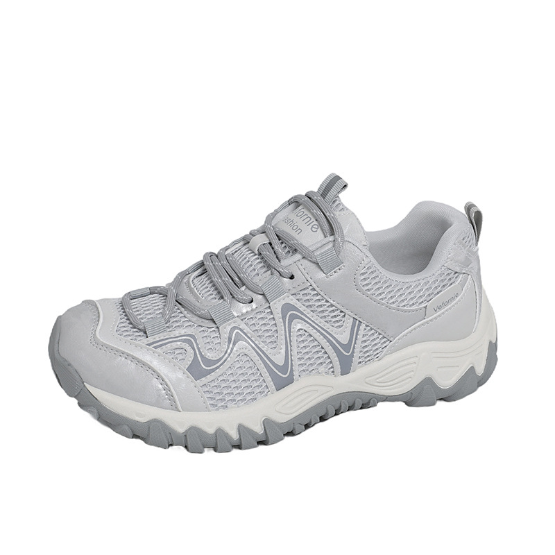 Zapatillas Chunky para Mujer AI2022, Suela de Caucho y Malla con PU, Aumento de Altura, para Uso Diario