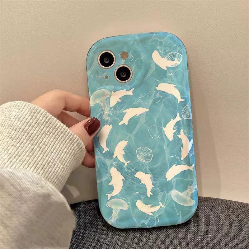 Apple, совместимый чехол для телефона, iPhone15, мультяшный iPhone15 Pro, 16promax