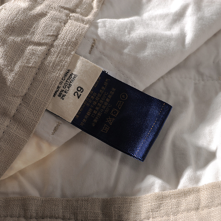DEESMANCE and CO spring/summer American comfortable wash cotton linen simple men's casual pants five-point pants 277 46 DEESMANCE and CO spring/summer American comfortable wash cotton linen simple men's casual pants five-point pants 277 46