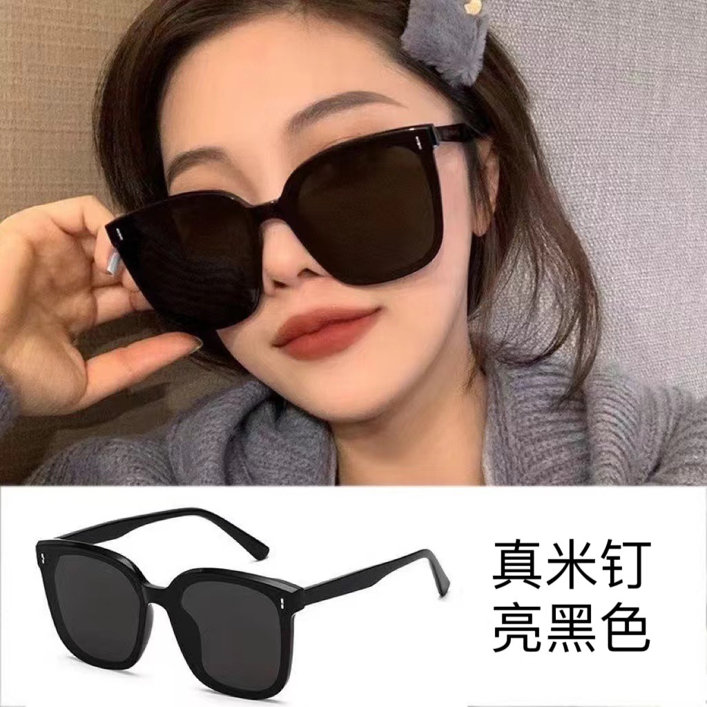 선글라스 선글라스 남녀 패션 올매치 안티 자외선 블랙 패션 한국 인터넷 축하 여행 햇빛
