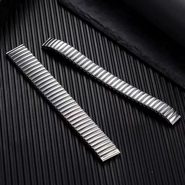 Watch accessories watch elastic band metal telescopic strap silver gold 12-22mm jewelry watch strap
