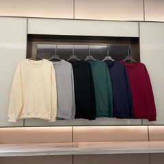 2117六色大标贴布刺绣秋冬新款圆领卫衣高级感上衣美式运动卫衣女