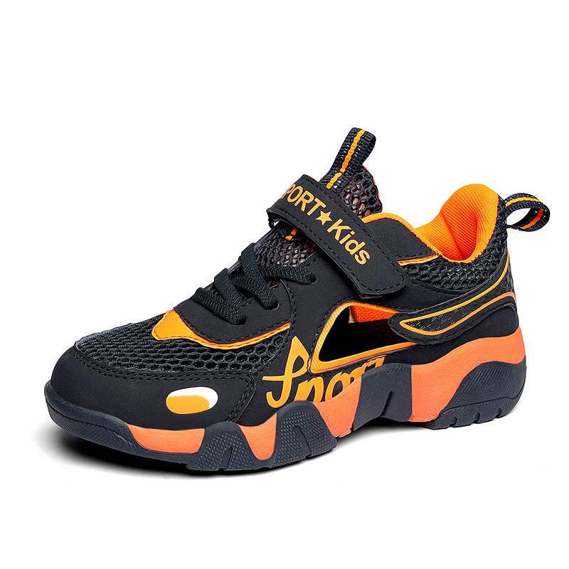 Zapatos de marco para niños verano 2024 transfronterizos zapatos de deporte transpirables para niños sandalias de cabeza para niños grandes tendencia de zapatos para niños