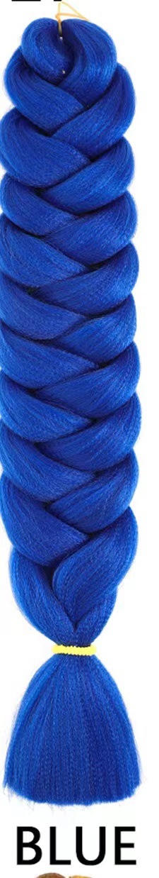 82 pulgadas Outre Xpression Braids gran pelucca de trenza africana negra pelucca de trenza sucia 165g