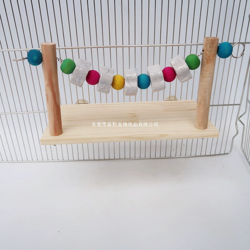Маленькие товары для домашних животных, хомяк, шиншилла, белка, трамплин, прыжковая платформа, деревянная молярная трамплин, молярный камень, многофункциональная комбинация
