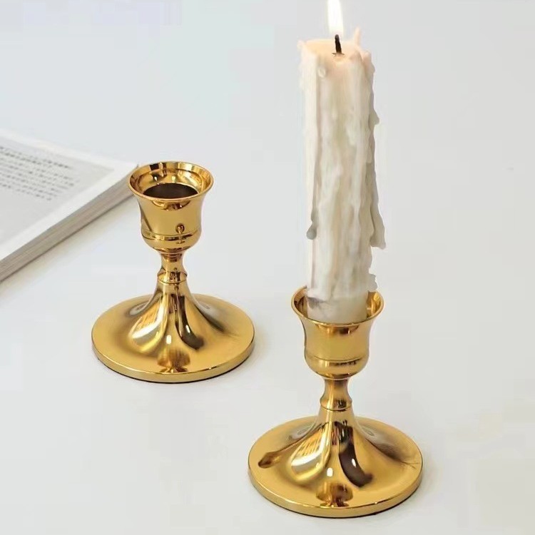 Transfronterizo Amazon Black Candelabro para la decoración de la repisa de la mesa de Navidad de acción de gracias festiva o hogar