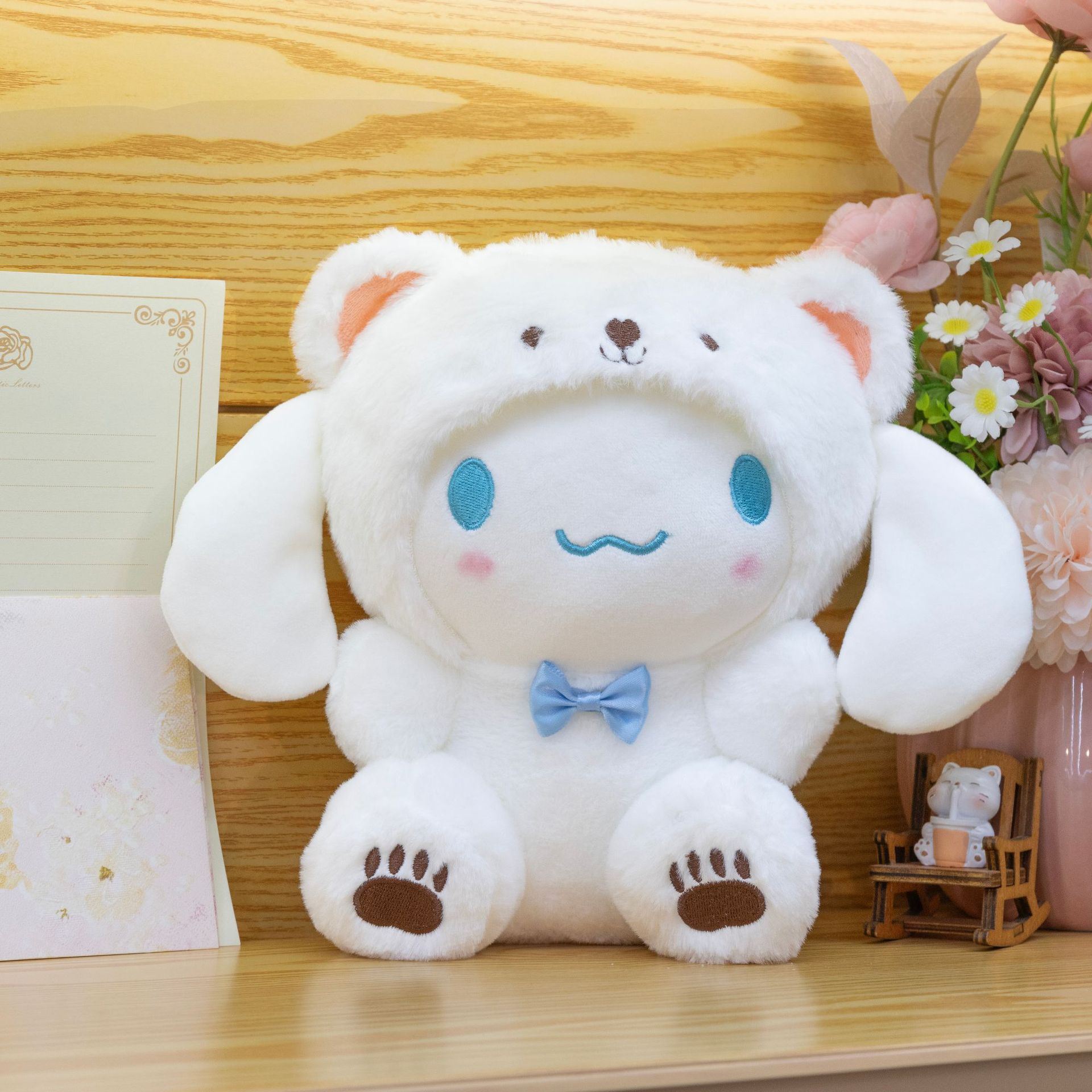 可爱玉桂狗毛绒玩具呆萌帕恰狗公仔库洛米布娃娃玩偶抱枕女孩礼物