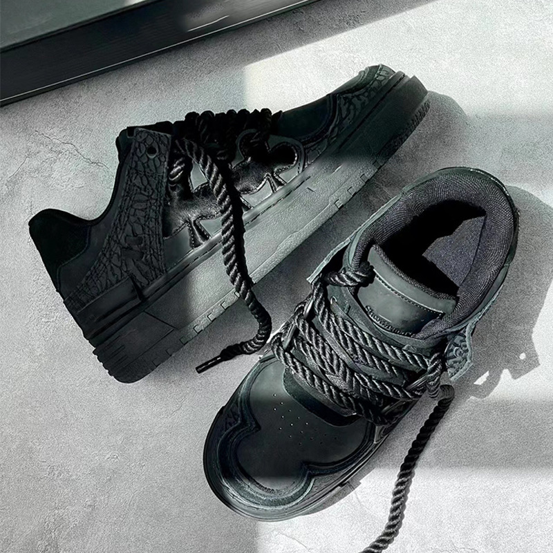 Guangzhou Goods King Hedi Same Style SHOOTX Freedom No.1 Casual Plum Blossom Trendy Skateboarding Shoes_voghion.com