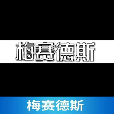 Car logo E300L GLC300L C200L - standard-mercedes-chinese-label