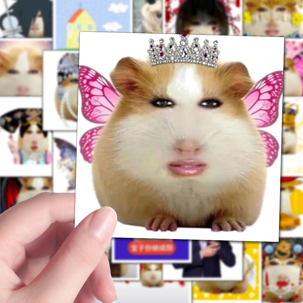 160 piezas de piggy emoticon abstracto parodia popular emoticon pegatinas decoración de caja de teléfono móvil DIY pegatinas de libro de contabilidad