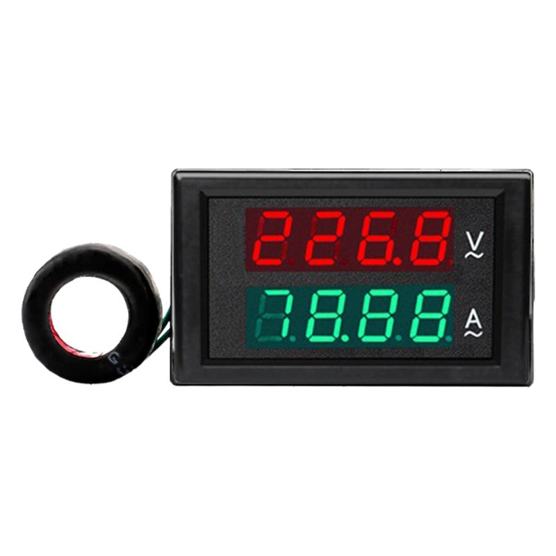DL85-2042A Измеритель напряжения и тока с двумя дисплеями 220v450v100a200a Высокоточный многофункциональный стол с цифровым дисплеем