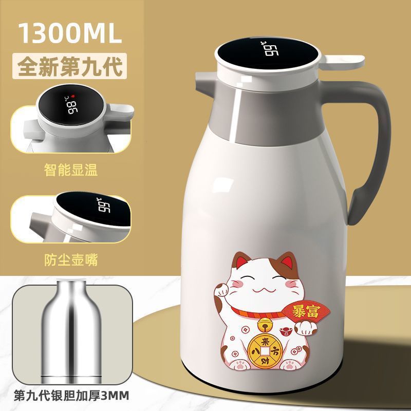 Thermos, capacious teapot for home use