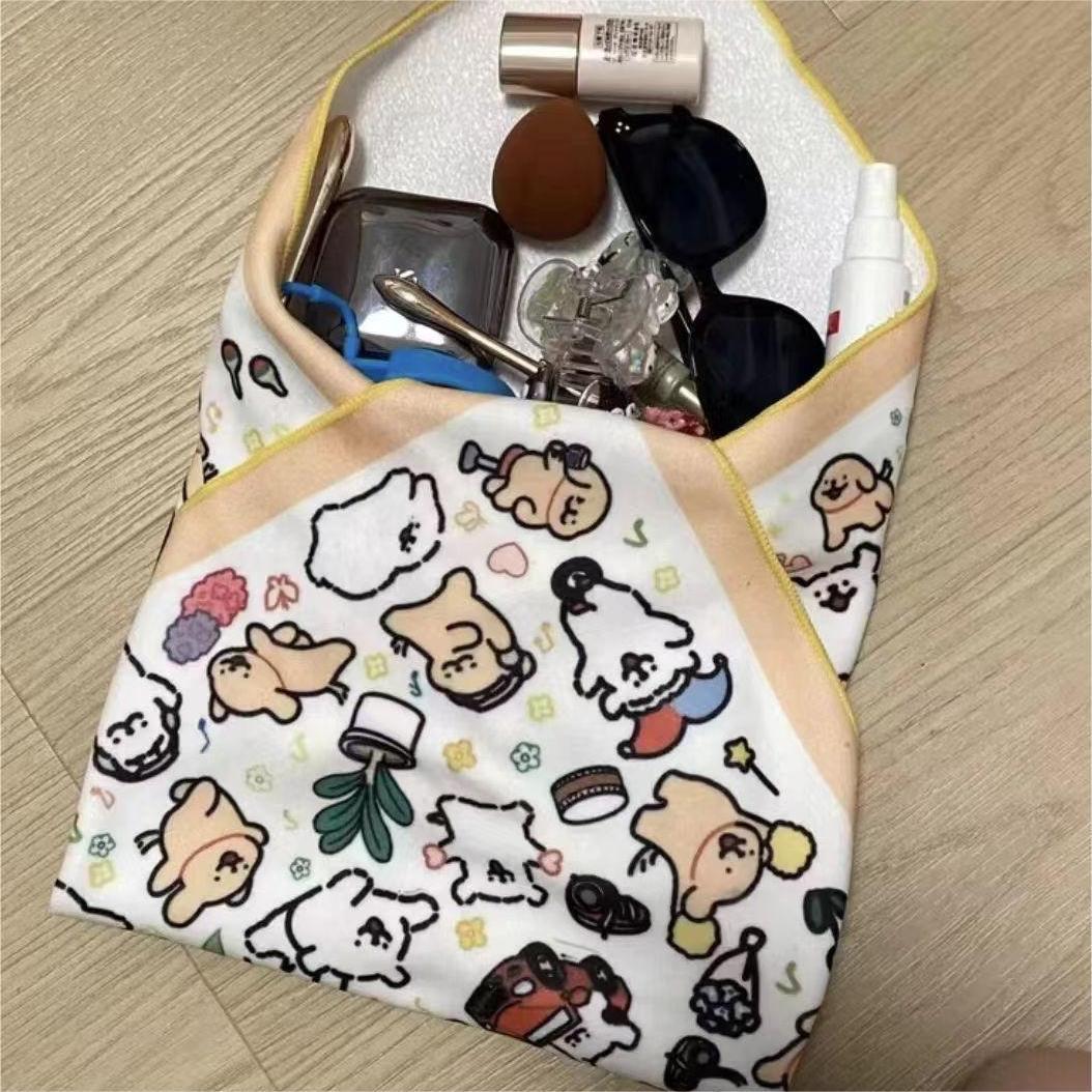 새로운 경량 휴대용 화장품 가방 카메라 가방 가벼운 럭셔리 작은 라인 백 매직 2024 패치 무료 배송