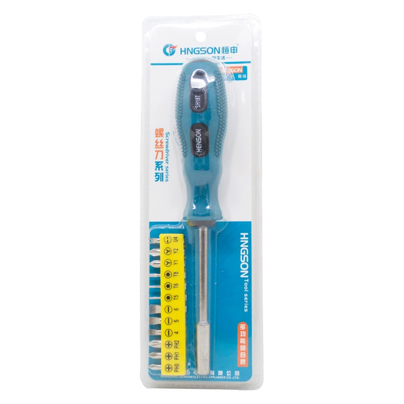 Многофункциональная отвертка Hengshen 197, мульти-модельная комбинированная Хрустальная отвертка, крестовая, двойного назначения, супермаркет