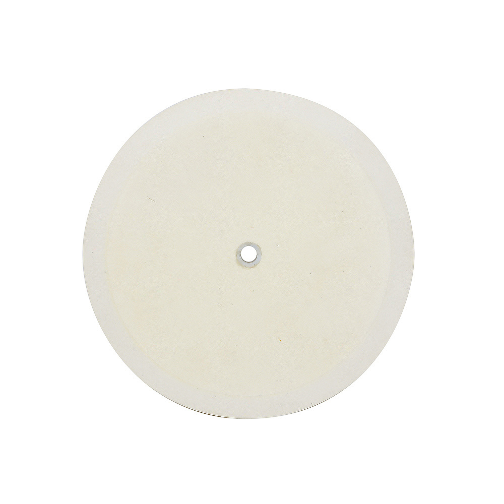 细白毛毡抛光轮 抛光打磨专用羊毛轮 高精度镜面抛光 适配金属 /