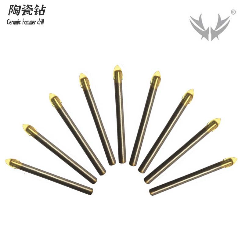 合金三角钻头 瓷砖钻头 玻璃钻头陶瓷钻孔大理石开孔器扩孔钻