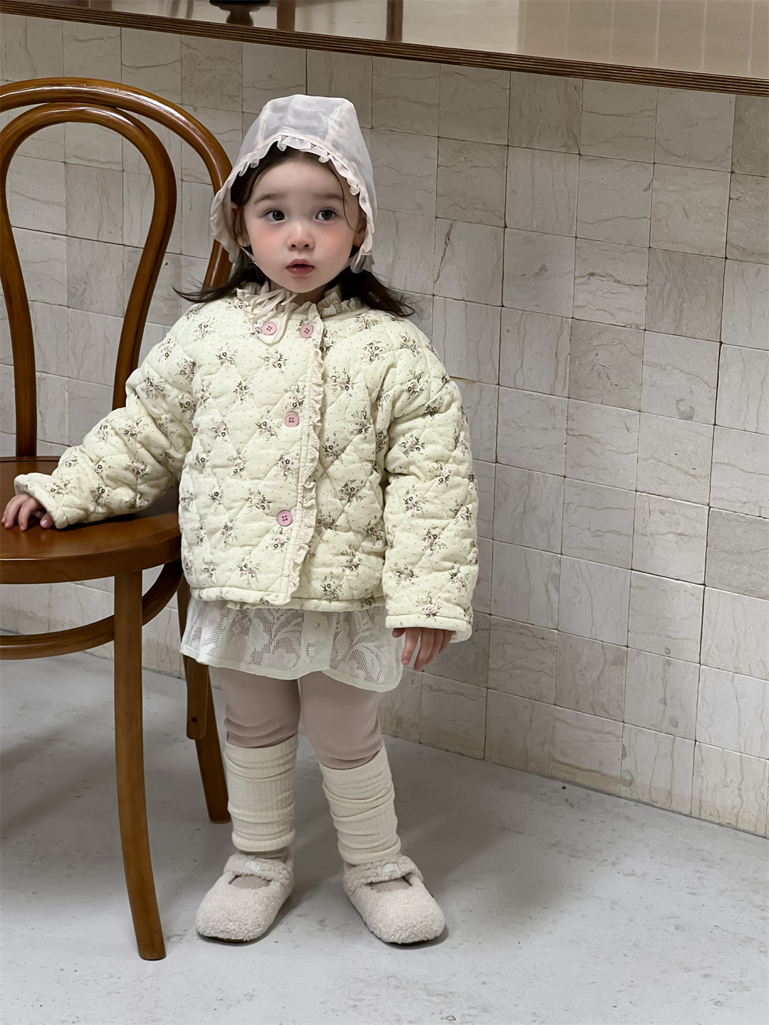 Ropa de invierno para bebés, ropa de algodón para bebés, ropa de invierno coreana para niños, ropa de algodón para niñas, abrigo de algodón