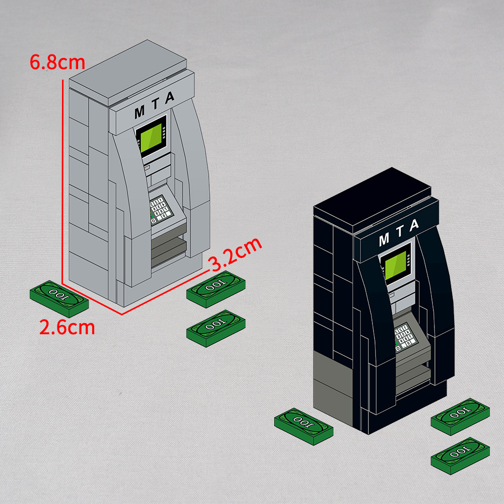 (Cross-border trading), automatic constructor, minifigures, equipment with accessories, toy, small particles 2