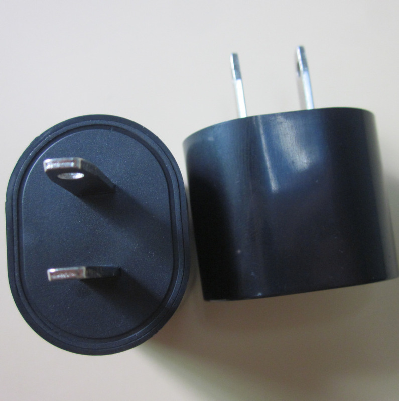 Oval charger single port 1A flat round charging head Oval travel charging single usb mini charging head