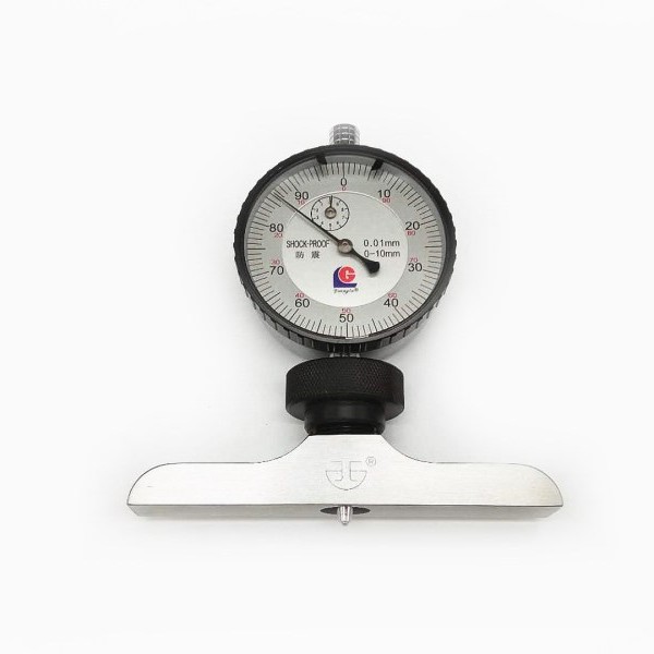 青量数显深度计表座F1402 桥宽100测深高计百分表配件可选60/100