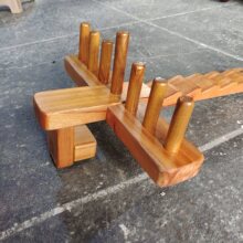 草鞋编织架木梳子diy工具编织工具老物件