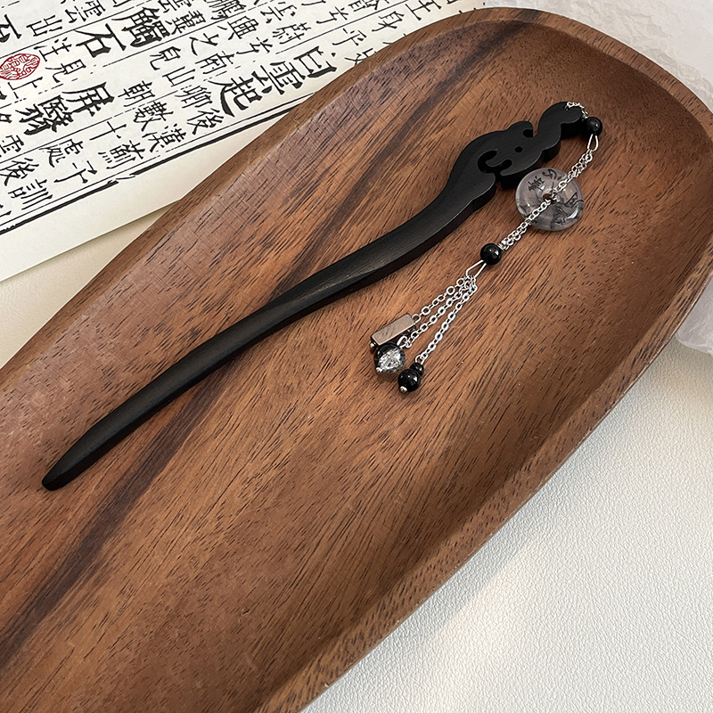 Nueva horquilla de estilo chino borla de alto grado para mujer horquilla diaria updo horquilla estilo antiguo hanfu hairpin tocado