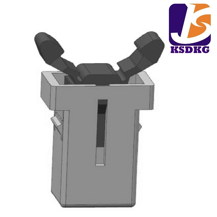 垃圾桶小型门扣开关 垃圾桶抗拉力门锁开关 扫地机塑胶门锁开关