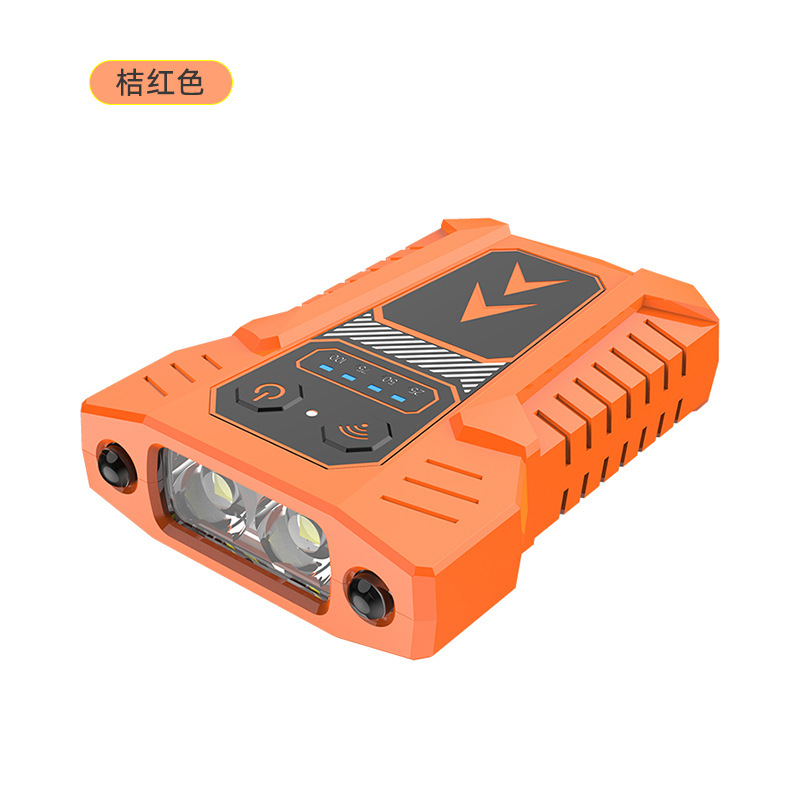 Nuevo sombrero de inducción inteligente clip de luz pesca especial noche Luz de pesca sombrero de ala luz ultra-luz cabeza-montado impermeable inducción faro