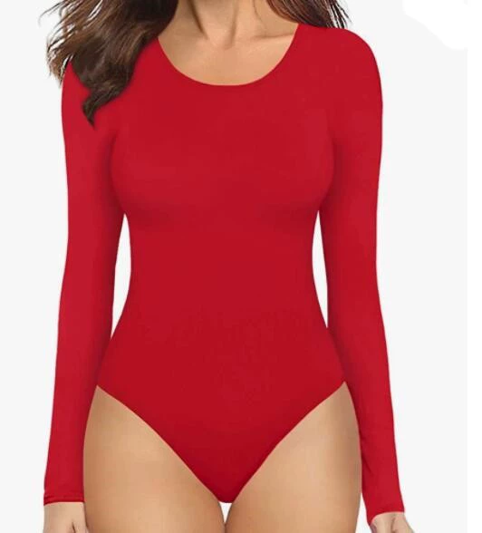 Red long-sleeve