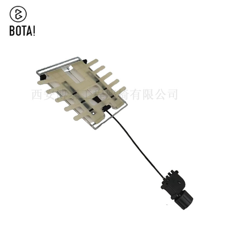 Asiento de coche soporte lumbar manual soporte lumbar mecánico soporte de placa de plástico soporte lumbar comodidad piezas de modificación