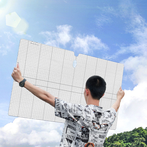 Car sun visor, thickened aluminum foil, car summer sun protection and heat insulation visor, portable sun visor