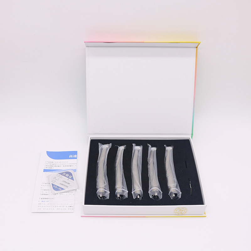 Teléfono móvil dental de alta velocidad, luz led, teléfono móvil paisajístico, chorro de agua de tres puntos, luz de presión, teléfono móvil dorado de alta velocidad de cuatro agujeros image 7