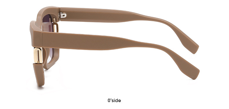 60g Weight Full Frame Glasses Structure Sunglasses Classification PC, UV400 Protection Lens Material Square Glasses Style Outdoor, Travel Occasion Solid Color Pattern All Seasons Season Women's Gender Simple Style, Classic Style Style Simple Style Classic Style Solid Color PC UV400 Protection Square Full Frame Women's Sunglasses 13