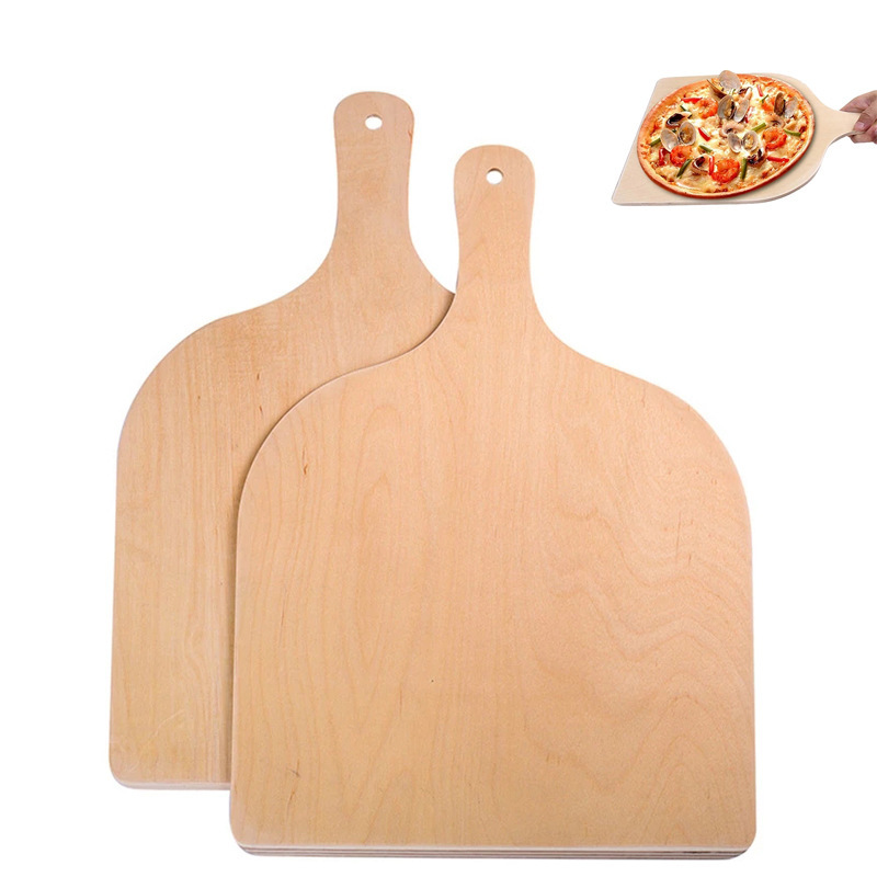 Pala de pizza de madera al aire libre tabla de pan para hornear casera bandeja de horno de cocina casera tabla de cortar tabla de cortar tabla de cortar