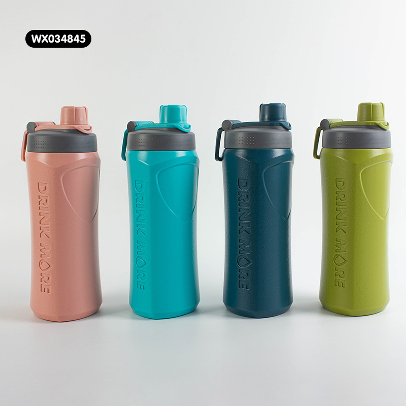Verano grado alimenticio PP portátil hervidor deportivo portátil taza de bebida directa portátil 550 / 600ml / 700ml / 800ml