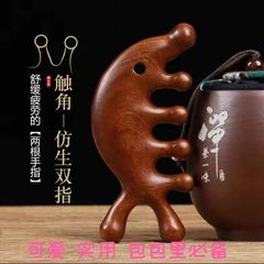 Head massage, scalp meridian comb, children's hair loss, neck scraping, eye fatigue massage, small comb, sandalwood comb