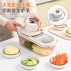 新款多功能切菜器土豆絲刨絲器 家用粗絲304不鏽鋼切絲神器擦絲器