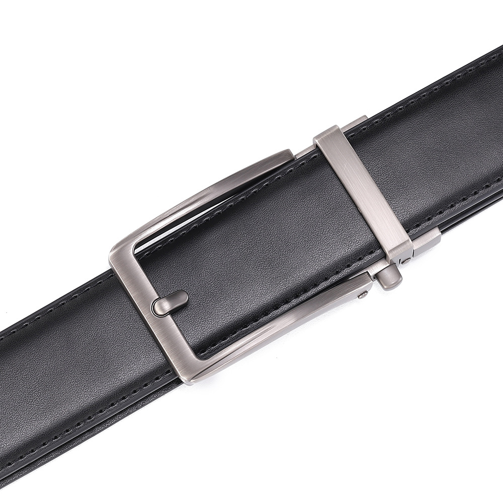 In Stock Cowhide Wholesale Fashion Men's Casual Genuine Leather Waist Belt Cross-Border 2025 New Model_voghion.com