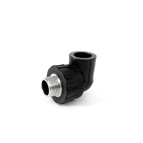 New material PE outer wire elbow 20-63 socket type wire elbow HDPE water supply pipe hot melt PE pipe fittings