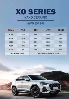 Film, Glass Film, Car Sunscreen | Automotive Film - 152m30m-xo-2mil-nano-ceramic