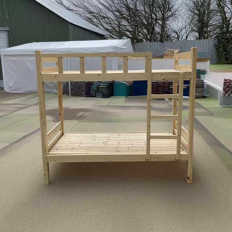 实木子母床上下铺床二层铺上下床橡胶木宿舍两层儿童床高低双层床