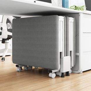 Folding Bed Single Bed Lunch Break Folding Bed Office Nap Artifact Portable Companion Bed Home Adult Folding Bed