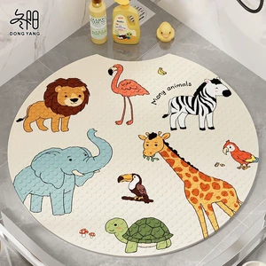 Hamam üçün sürüşməyən mat, duş kabinəsi, tualet, suya davamlı ayaq matı